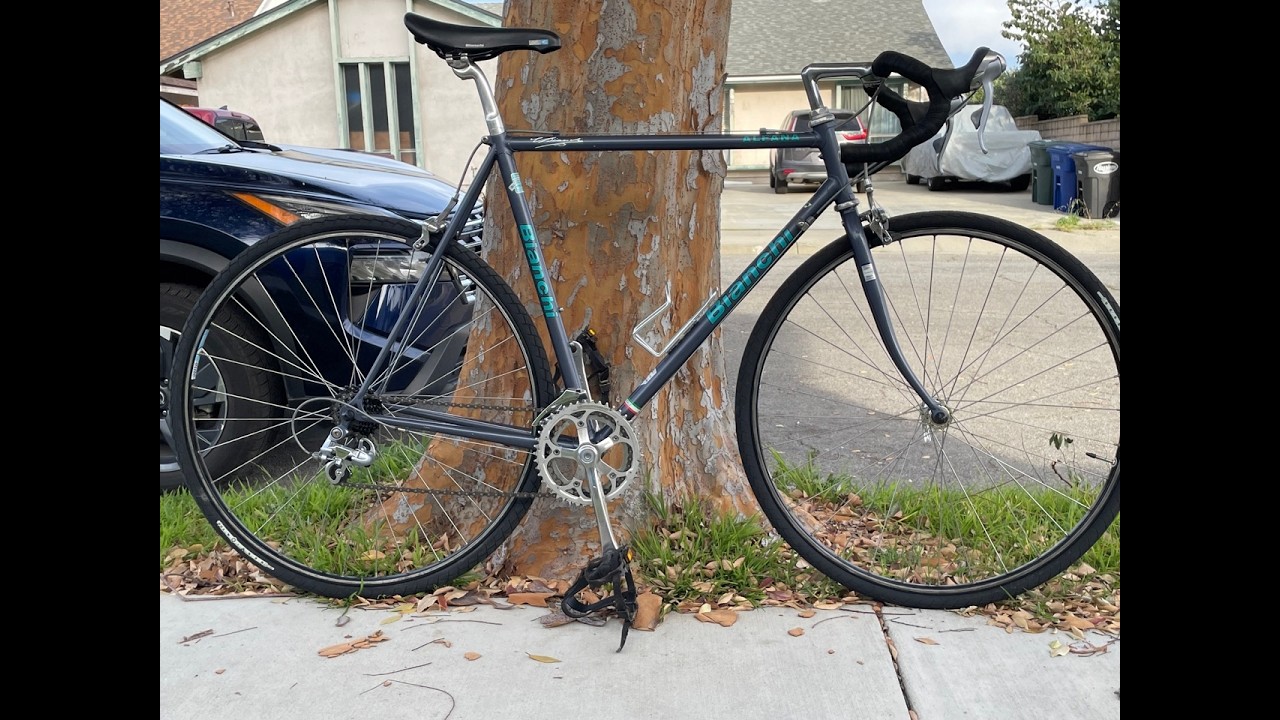 Cleaning up and reselling a 2000's Bianchi Alfana