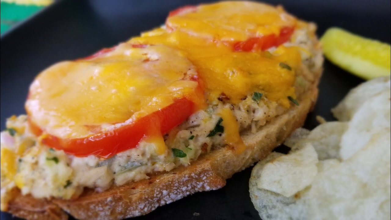 TUNA MELT / OPEN FACED/ CHEESY / HOW TO MAKE Step by Step