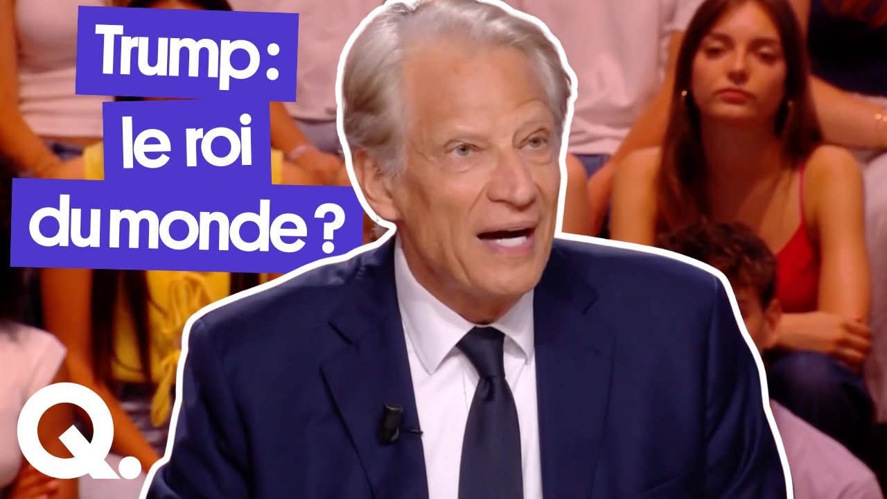 Trump est-il le nouveau roi du monde ? La réponse avec Dominique de Villepin [REDIFFUSION]