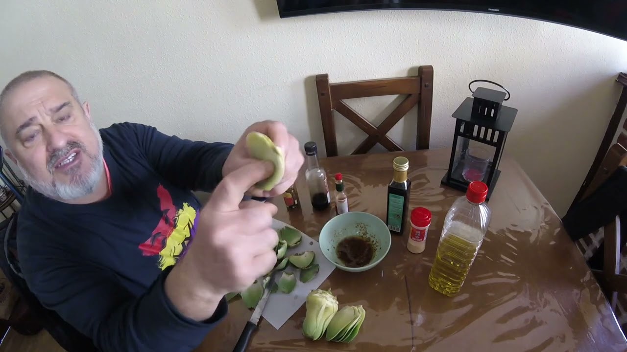 Receta de alcachofa cruda