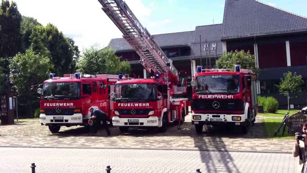 Fahrzeuge der Feuerwehr Roetgen (mit Martinshorn)