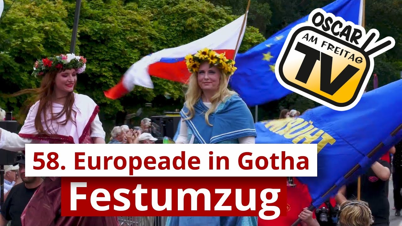 Europeade Gotha 2023 – Festumzug