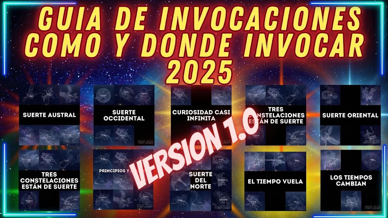 COMO Y DONDE INVOCAR! SURTES DEL DIA Y COORDENADAS! LO QUE NADIE TE DICE! GUIA ACTUALIZADA 2025
