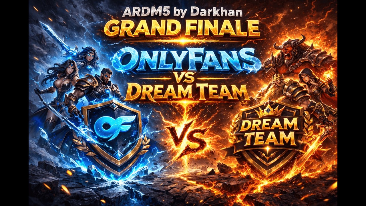 ARDM5. GRANDFINALE. GAME4. OnlyFans vs Dream Team.