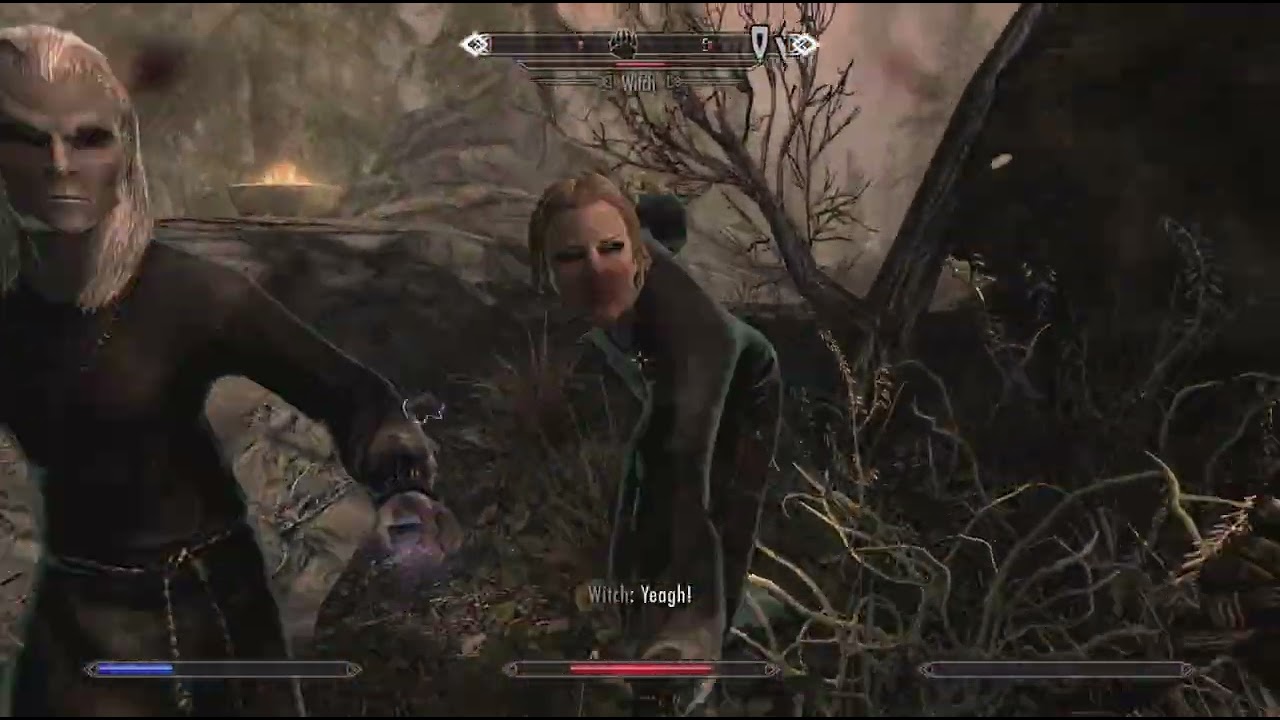 Fixin The Busted Tree In Whiterun For My Adopted Children