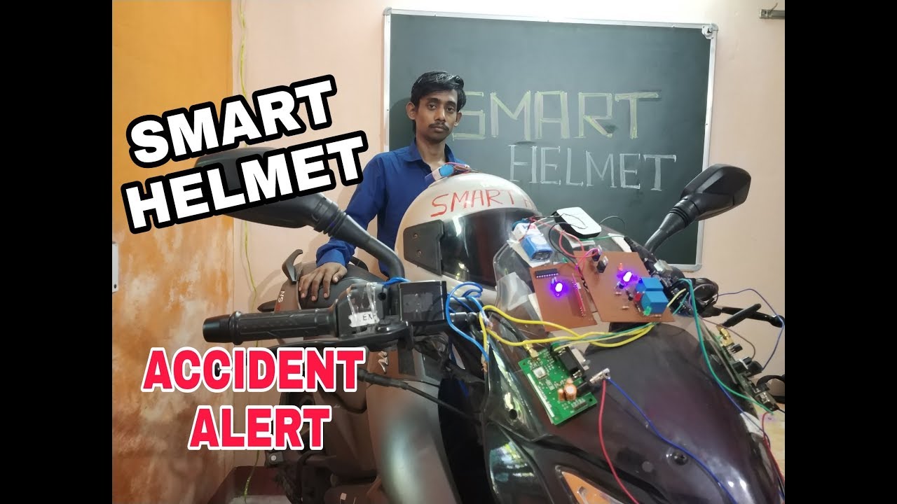 DIY | Smart helmet project with accident alert using gsm and gps.. #RC Invention #diy #howtomake