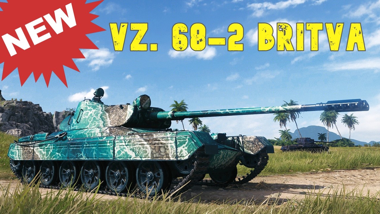 World of Tanks (RU) Vz. 68-2 Britva - NEW TANK!