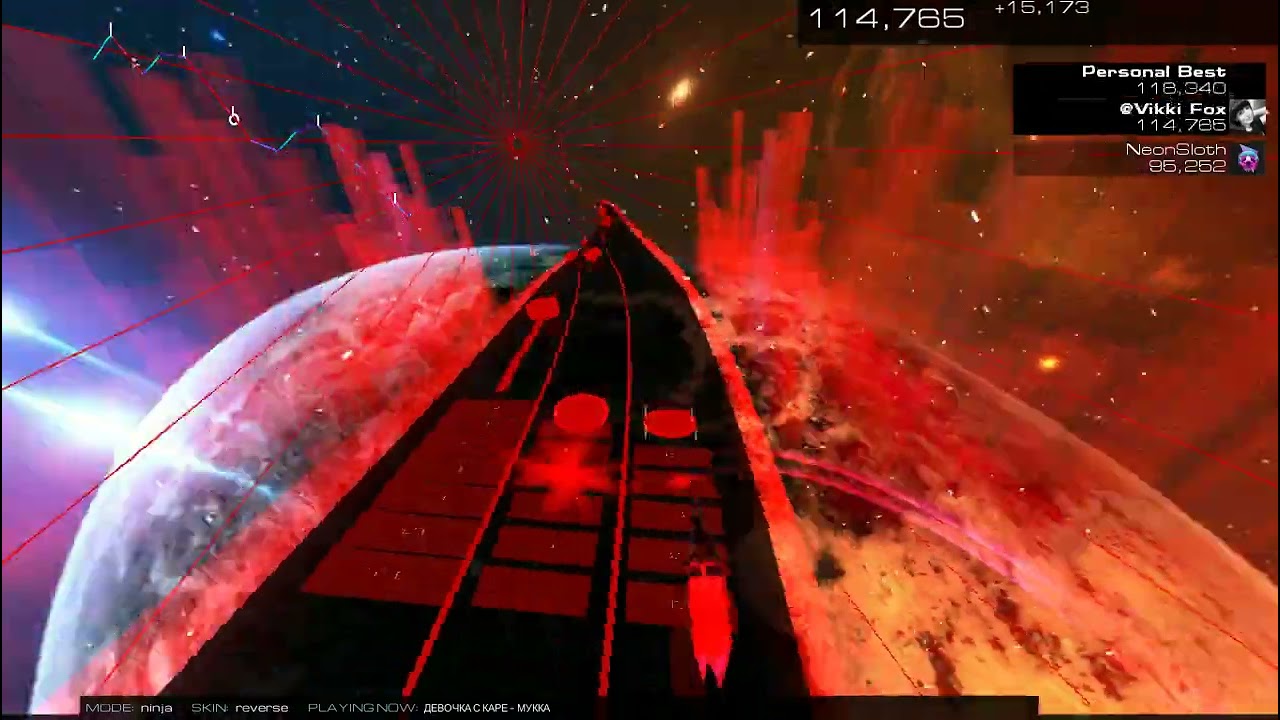 МУККА Девочка с каре (Audiosurf 2)