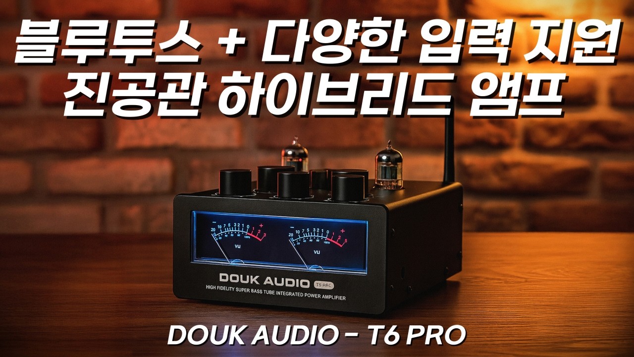 15만원에 진공관 앰프? DOUK T6 PRO 인티앰프 솔직 리뷰 (EQ, 300W, aptX/LDAC)