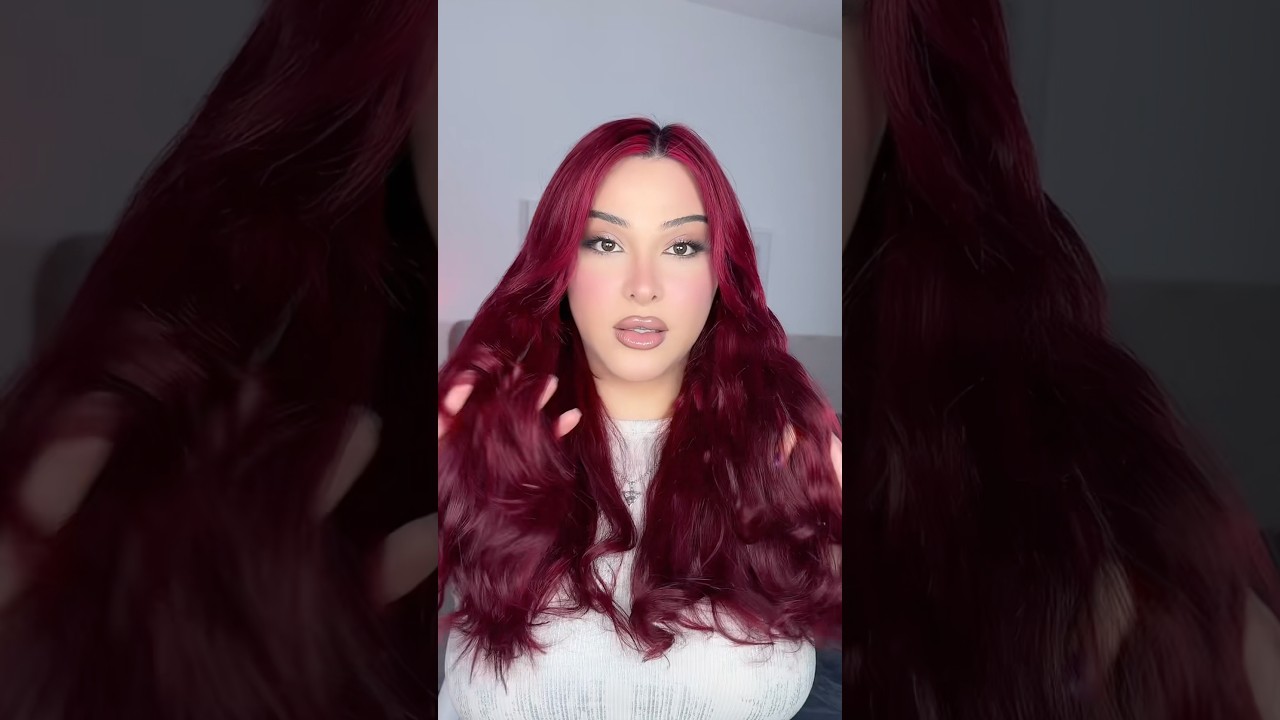 This is your sign to dye your hair red!! ❤️ #hairtransformation #blondetored #redhair