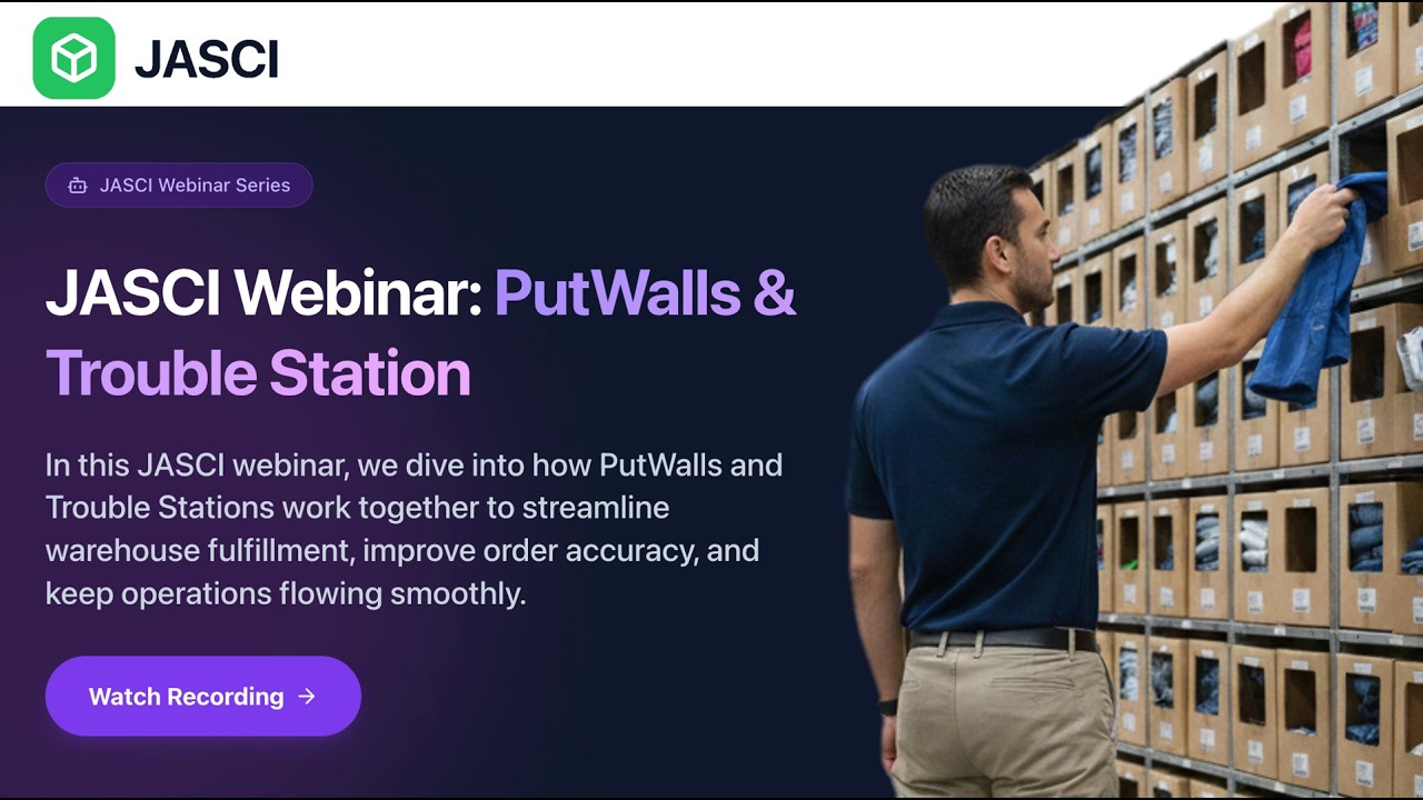 JASCI Webinar: PutWalls & Trouble Station