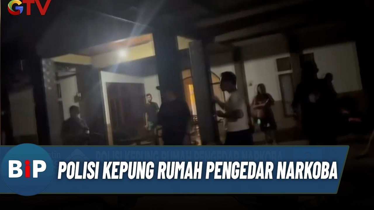 Polisi Kepung Rumah pengedar Narkoba | BIP (11/02)