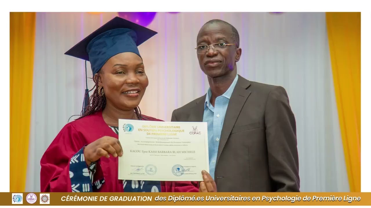 Diplômé.e.s en Soutien Psychologique de Première Ligne (SPL) en Afrique