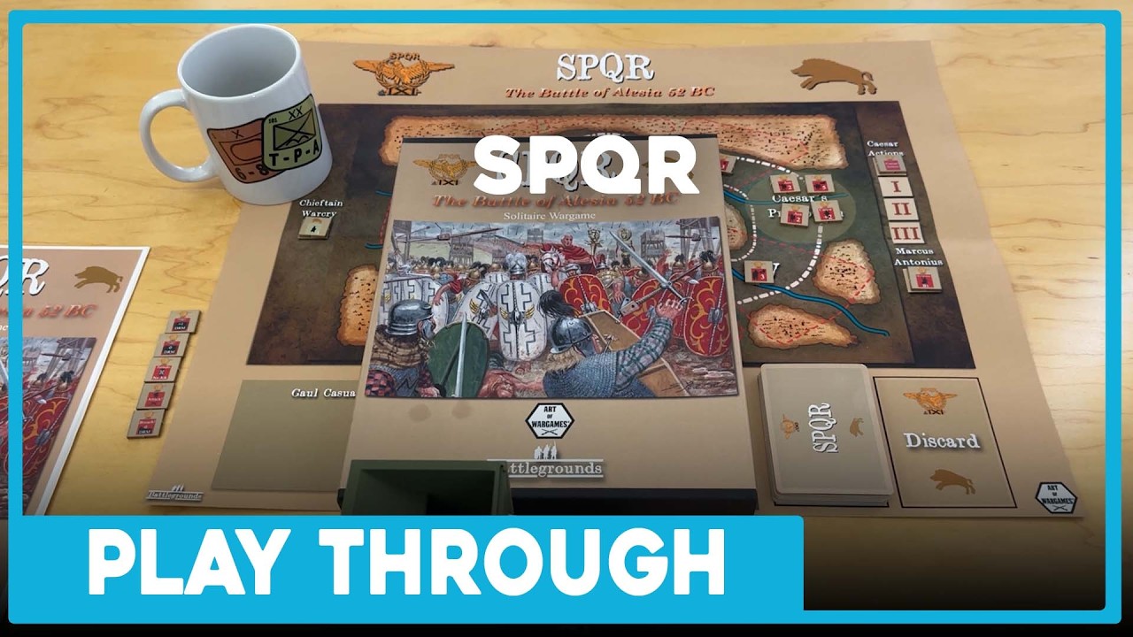 Прохождение игры | SPQR | Искусство военных игр | Вспомогательное пособие для игроков