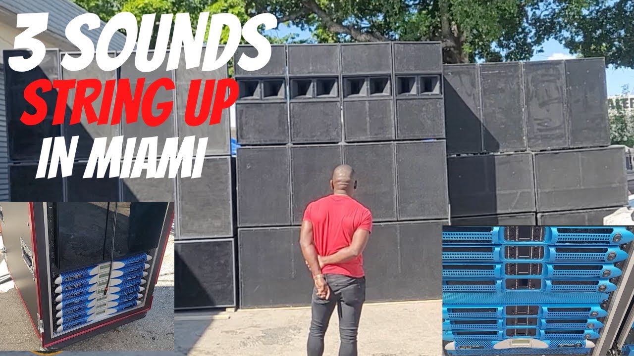 SOUND SYSTEMS SET UP IN MIAMI