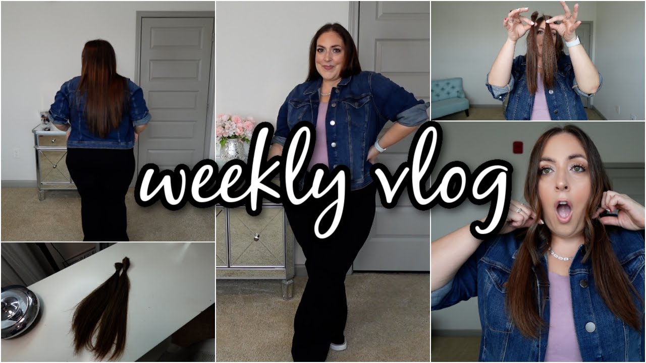 I Chopped Off My Hair, Weekly Vlogs are Back, Cutting off Dead Weight | WEEKLY VLOG | MissGreenEyes