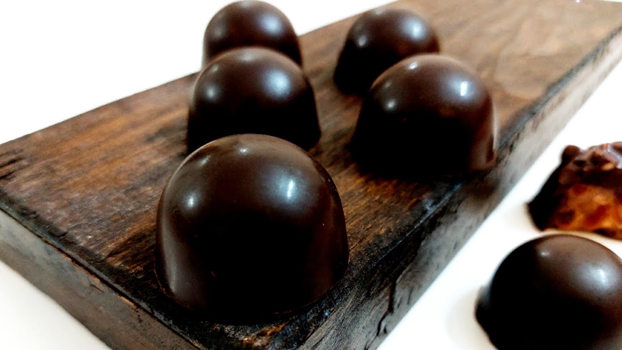 Caramel chocolate that melts in your mouth