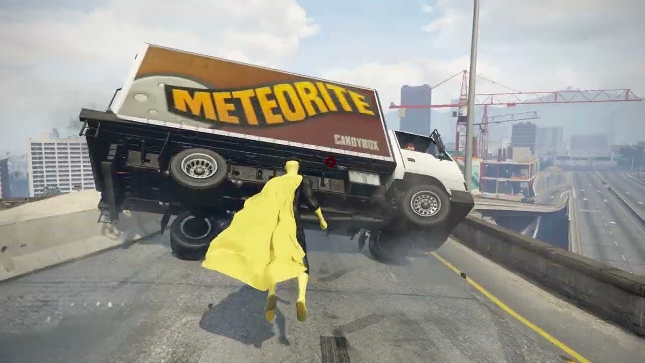 GRAND THEFT AUTO V- SINISTER MARK DESTROYS LOS SANTOS! 