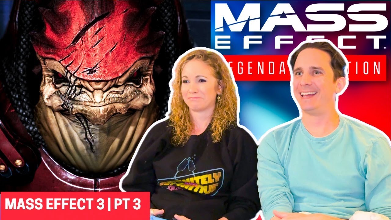 First Time Playing Mass Effect 3 | Part 3 | Wrex vs The Genophage