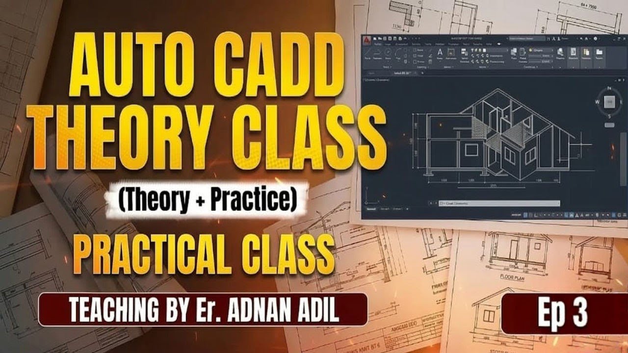 AutoCAD Practical Class | Learn Real Drafting Skills!आज की क्लास में हमने सीखा AutoCAD Practical