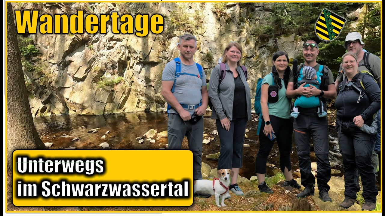 Das Schwarzwassertal | Schwarze Pockau | Katzenstein & Nonnenfelsen |  @Wandernundco   | S8 F8