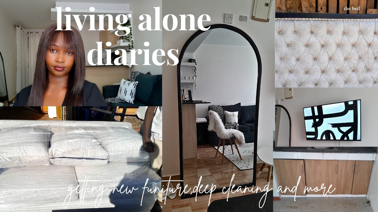 LIVING ALONE  DIARIES:WE ARE MOVING,EMPTY HOUSE TOUR ,BUYING MY CLIENT A BED,AND MORE