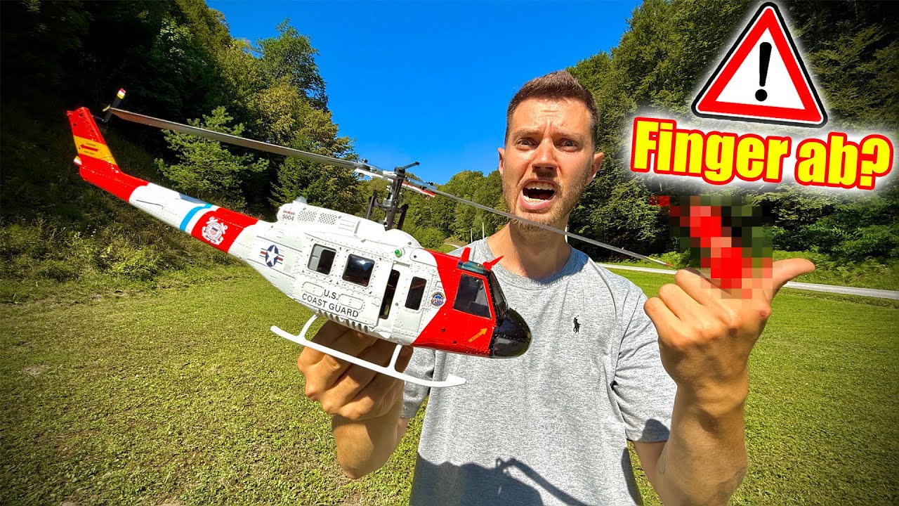 Wie gefährlich sind ferngesteuerte Hubschrauber?