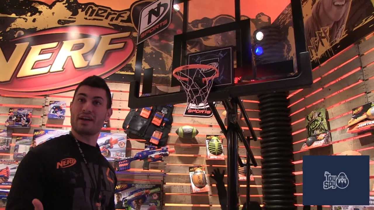 Nerf Cyberhoop - 2013 New York Toy Fair - The Toy Spy