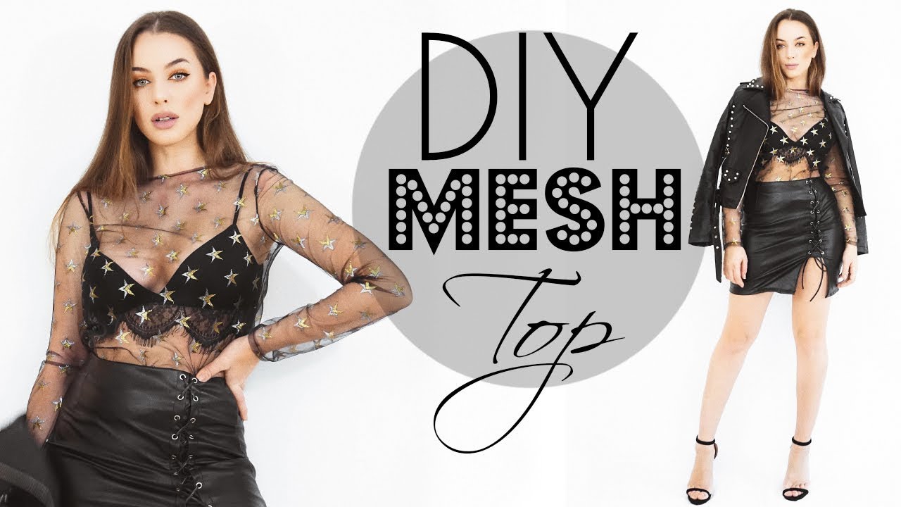 HOW TO MAKE A MESH TOP - easy  | Tijana Arsenijevic