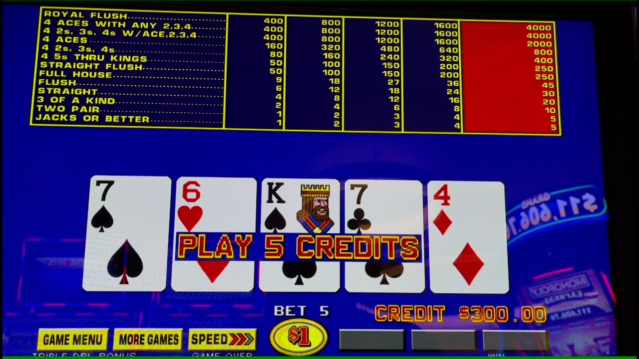 Triple Double Bonus Poker в Circa Las Vegas
