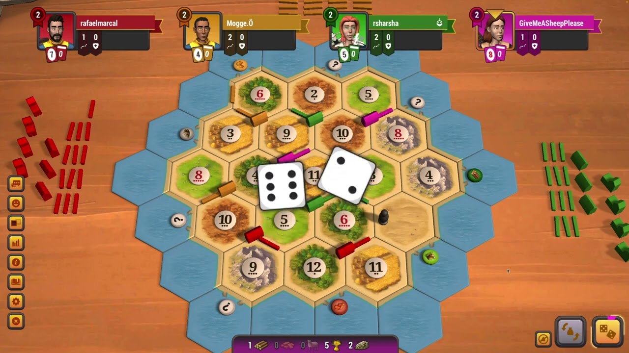 Колонизаторы - Быстрый разнос! Игра с комментариями. Catan Universe