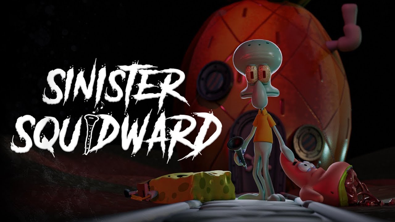 Sinister Squidward Gameplay || !😮😱 لعبة رعب سبونجبوب شفيق شرير خطف سبونج بوب و بسيط