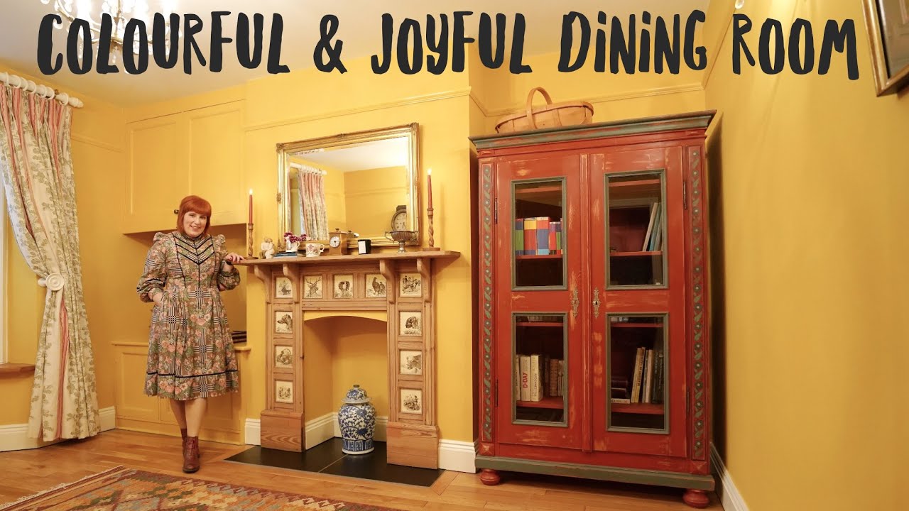 Our VIBRANT DINING ROOM TRANSFORMATION: A Burst of Colour & Joy