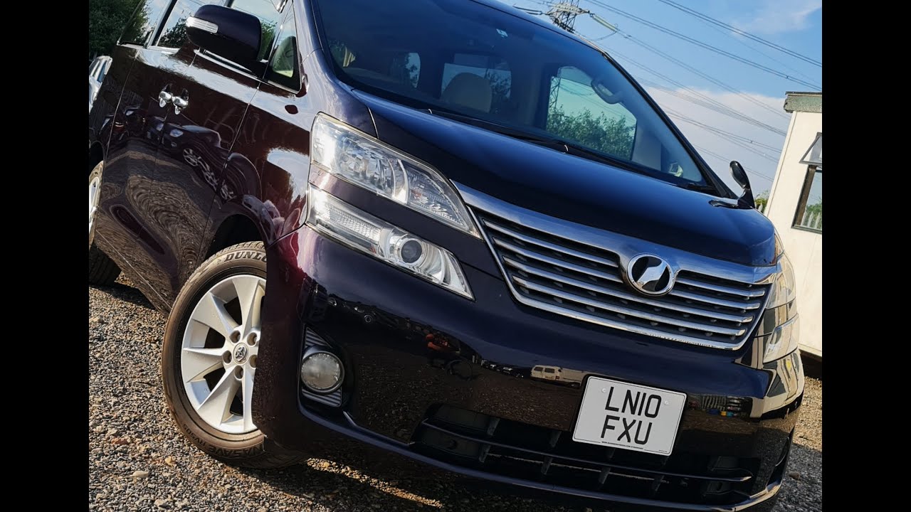 2010 Toyota Vellfire 2.4 MZ-G ED for sale in London UK.