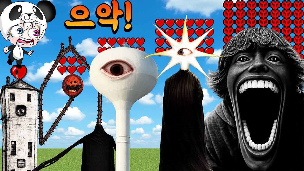scp 총출동 !!! vs 파피플레이타임 6 vs 닥터 노웨어 지옥의 대결 !! 애니메이션 상황극 [꿈토이 꿀잼 리액션]