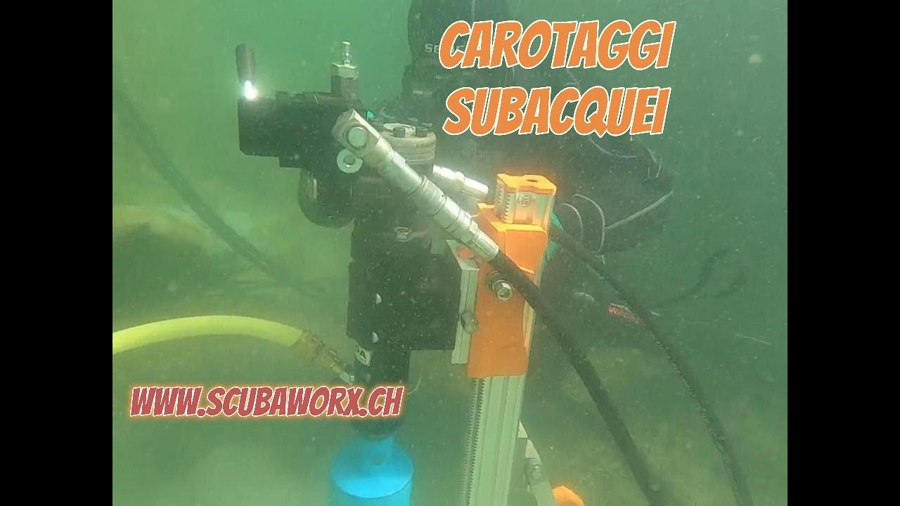 Carotaggio subacqueo in continua Scuba Worx