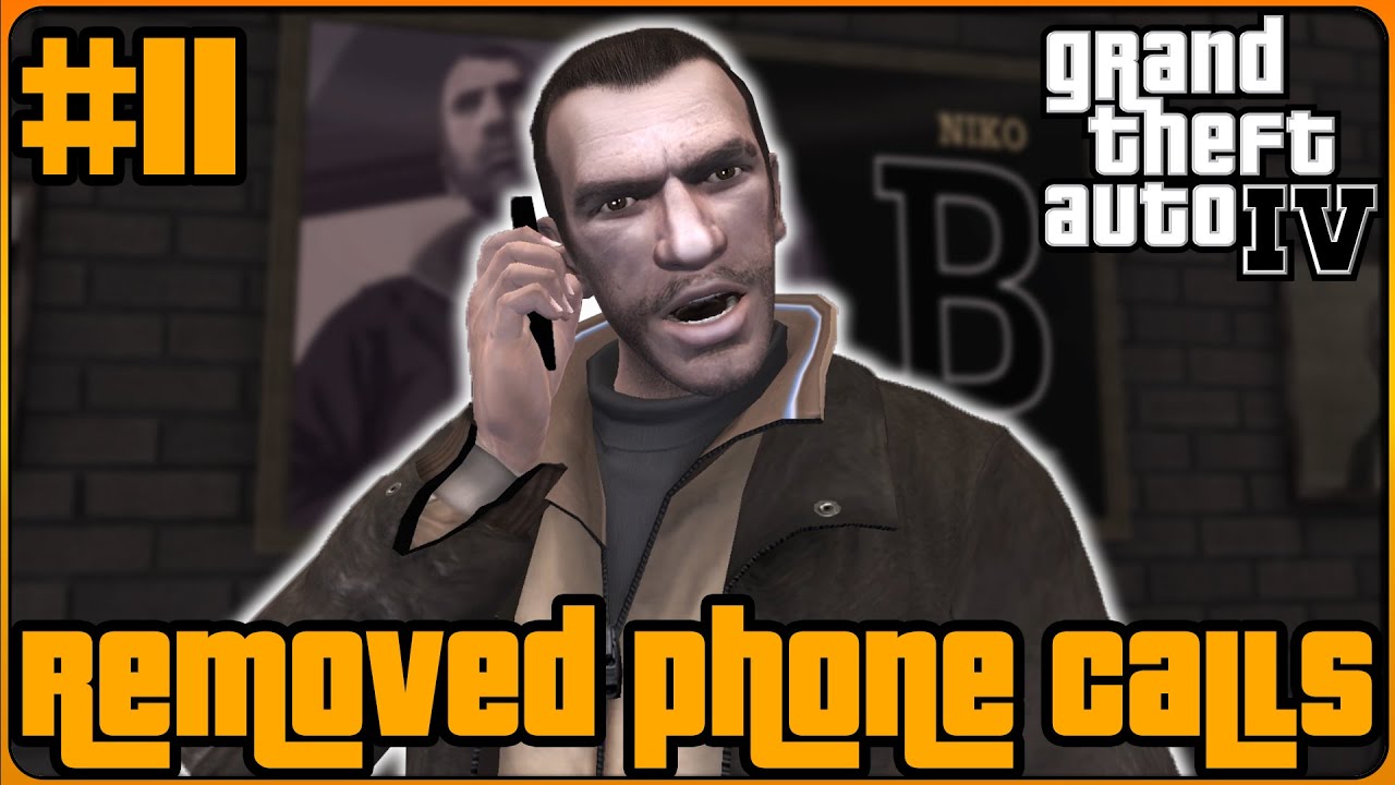Playboy X regret killing Dwayne - GTA IV removed phone calls