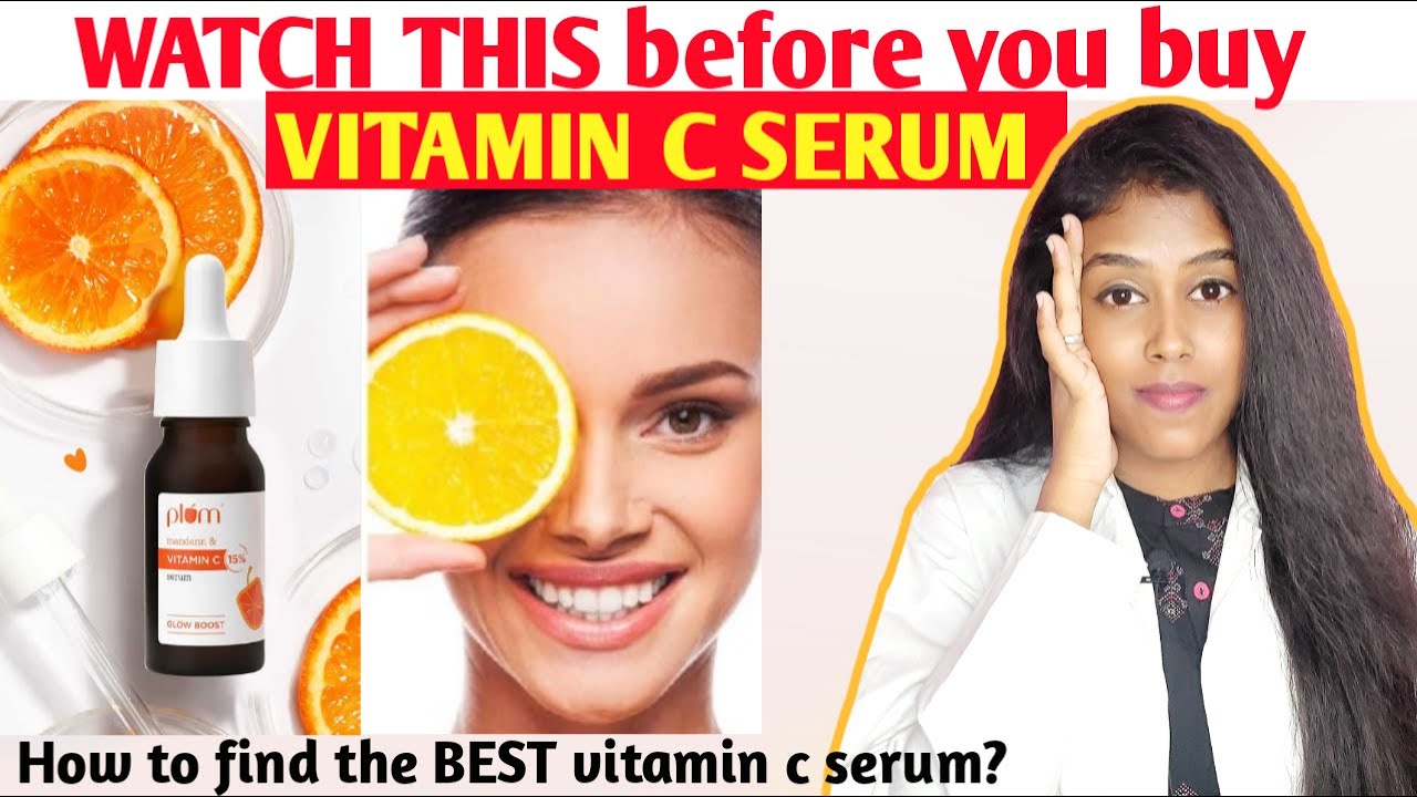 How to use VITAMIN C SERUM for face? Choose the best vitamin c serum🔥தமிழில்.