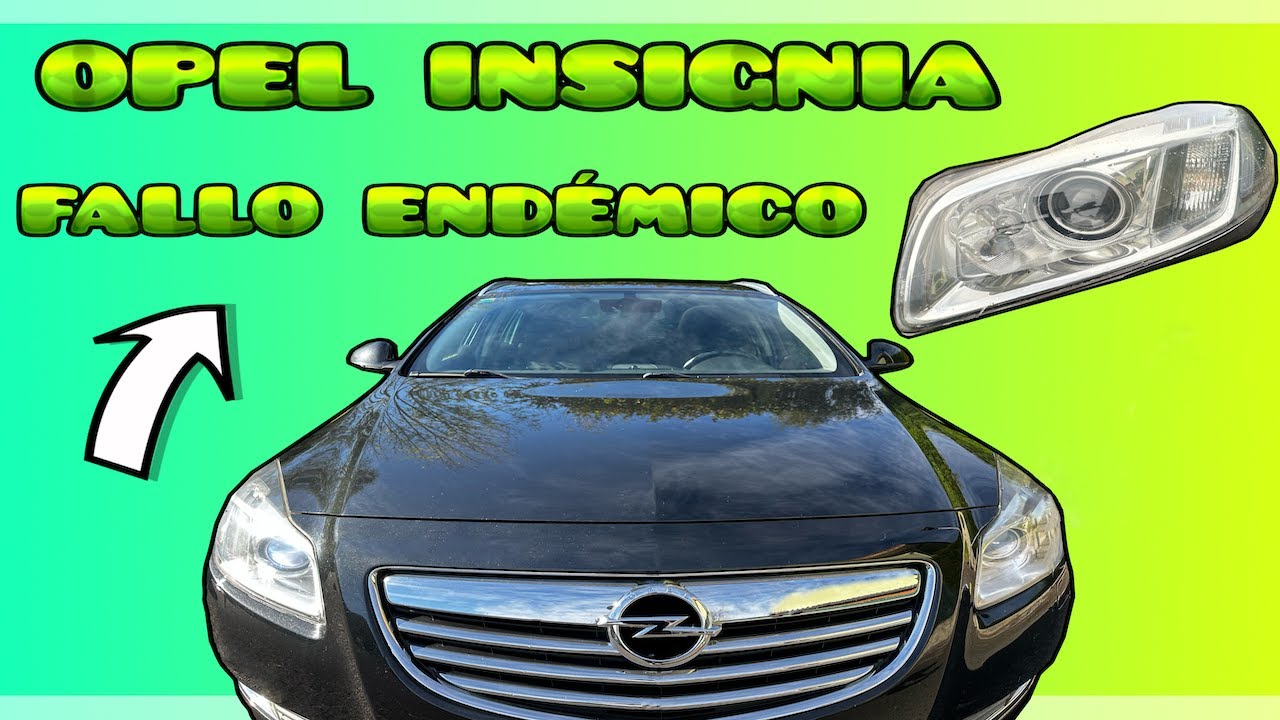 SOLUCION Y REPARACION DE FARO XENON Y BALASTRO OPEL INSIGNIA  -  VAUXHAL INSIGNIA