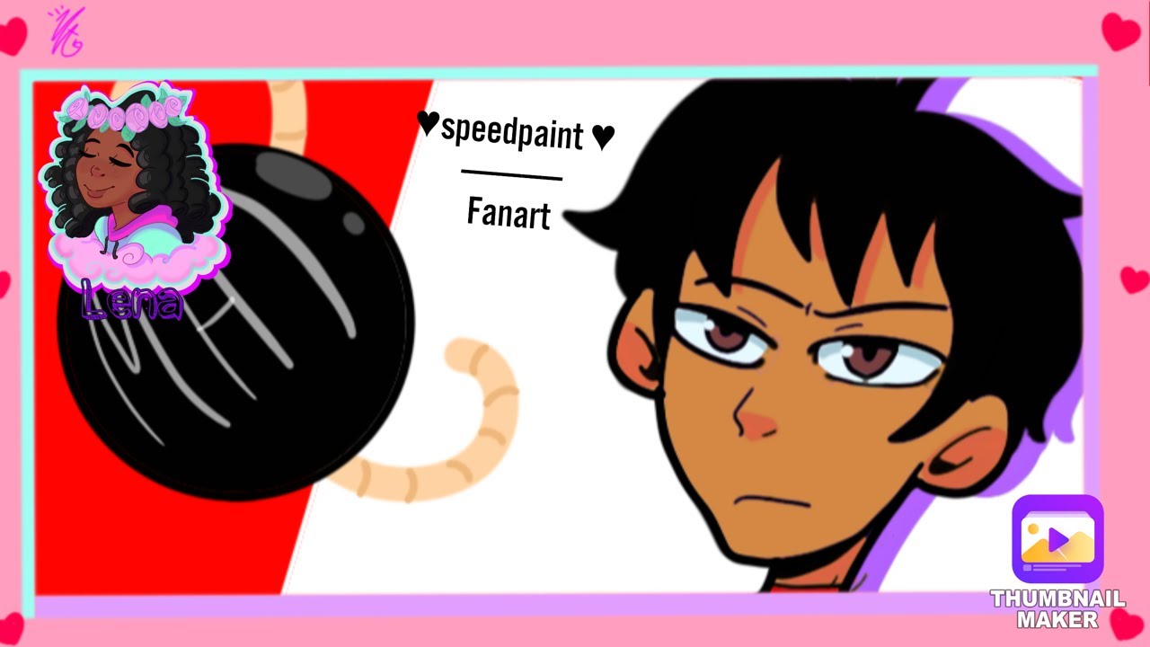 MAI/PORKCHOP&FLATSCREEN SPEEDPAINT| FANART (・`&omega;&acute;・)