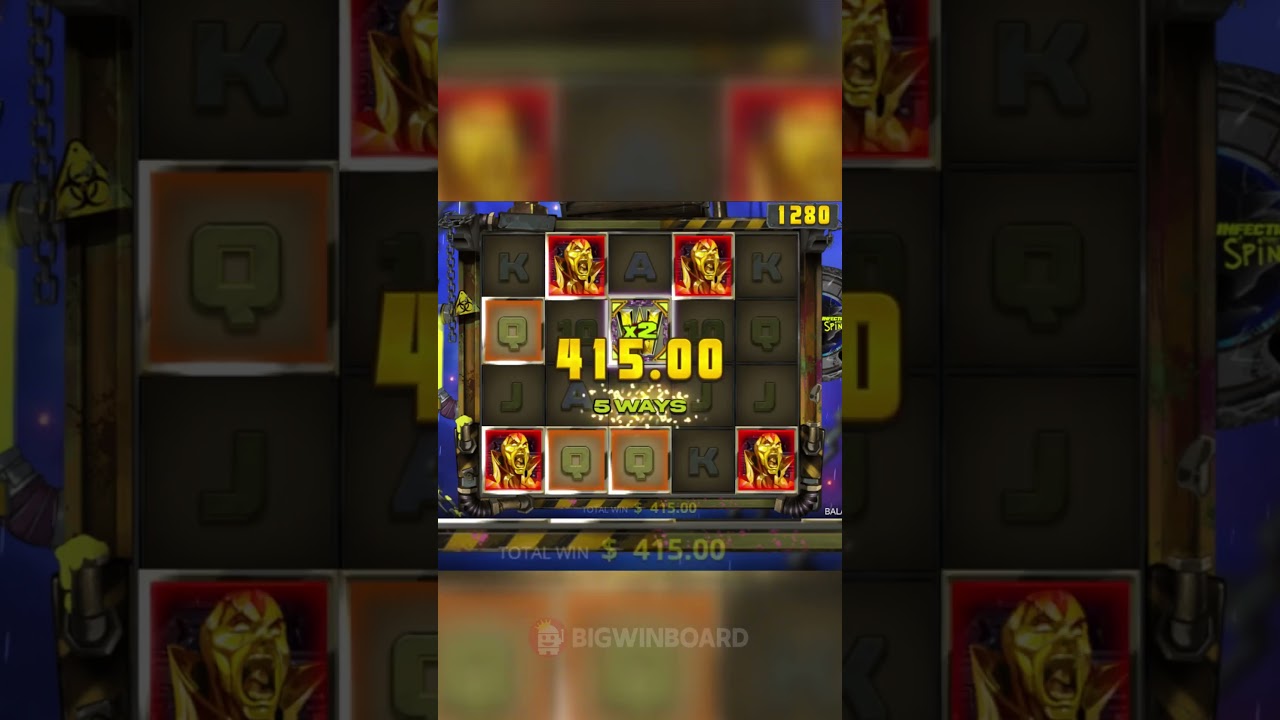 Legendary win on Infectious 5 #nolimitcity #bigwin #slots