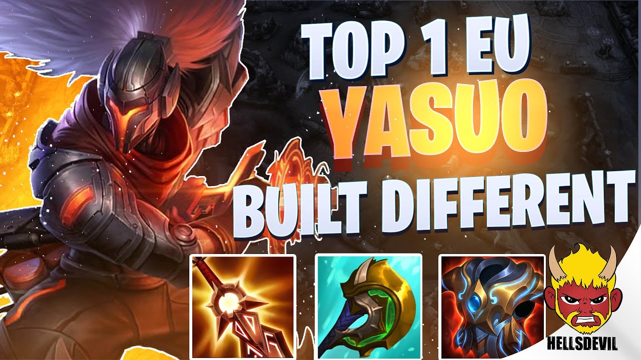 WILD RIFT | TOP 1 YASUO EU IS BUILT DIFFERENT! | Challenger Yasuo Gameplay | Guide & Build