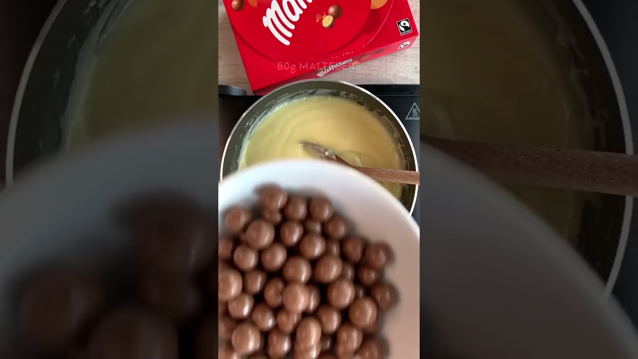 INGREDIENT MALTESER FUDGE RECIPE! 