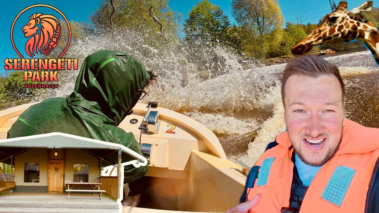 SERENGETI PARK 2025 - UNGEWÖHNLICHE  Freizeitpark-Attraktionen und SCHLAFEN in der Tongasoa Lodge!