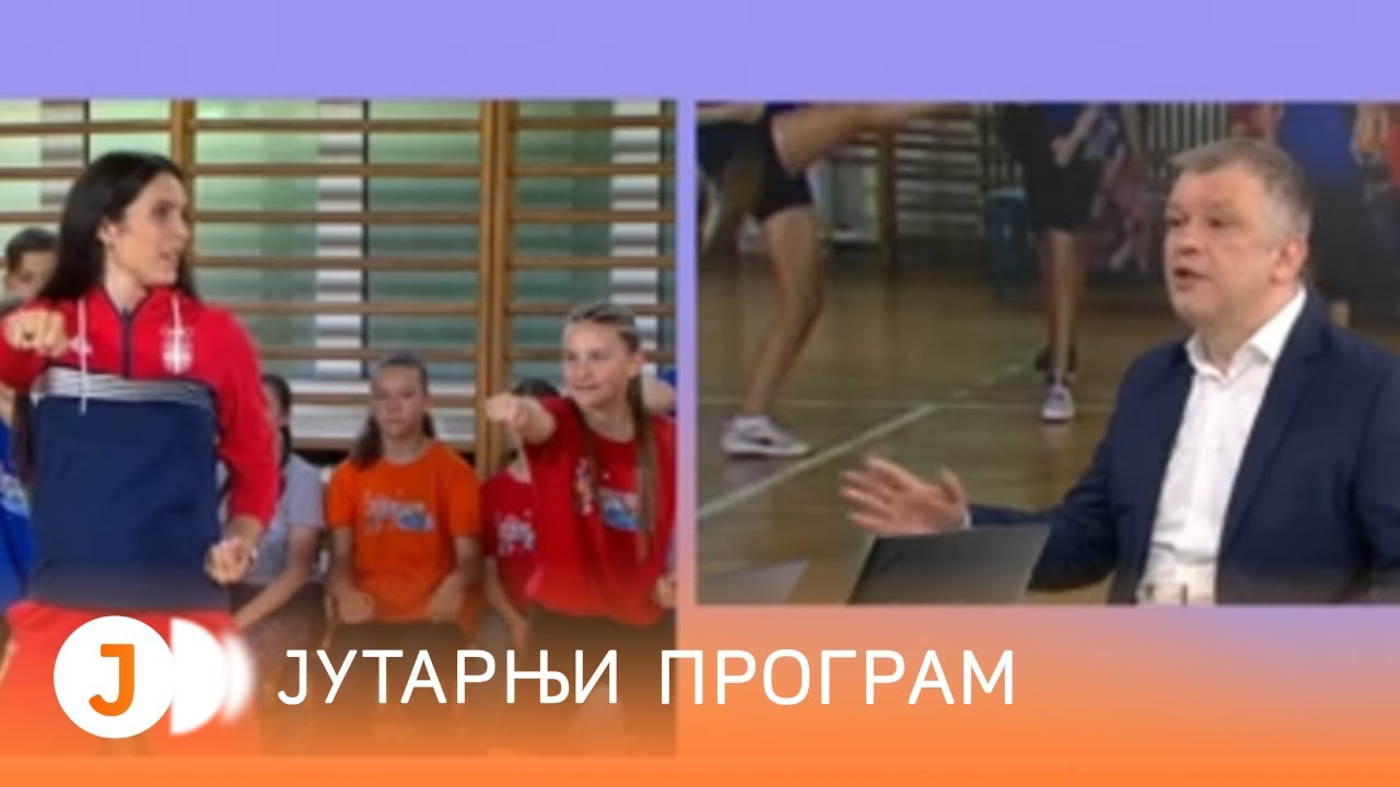 Treniraj  sa šampionom I RTS Jutarnji program