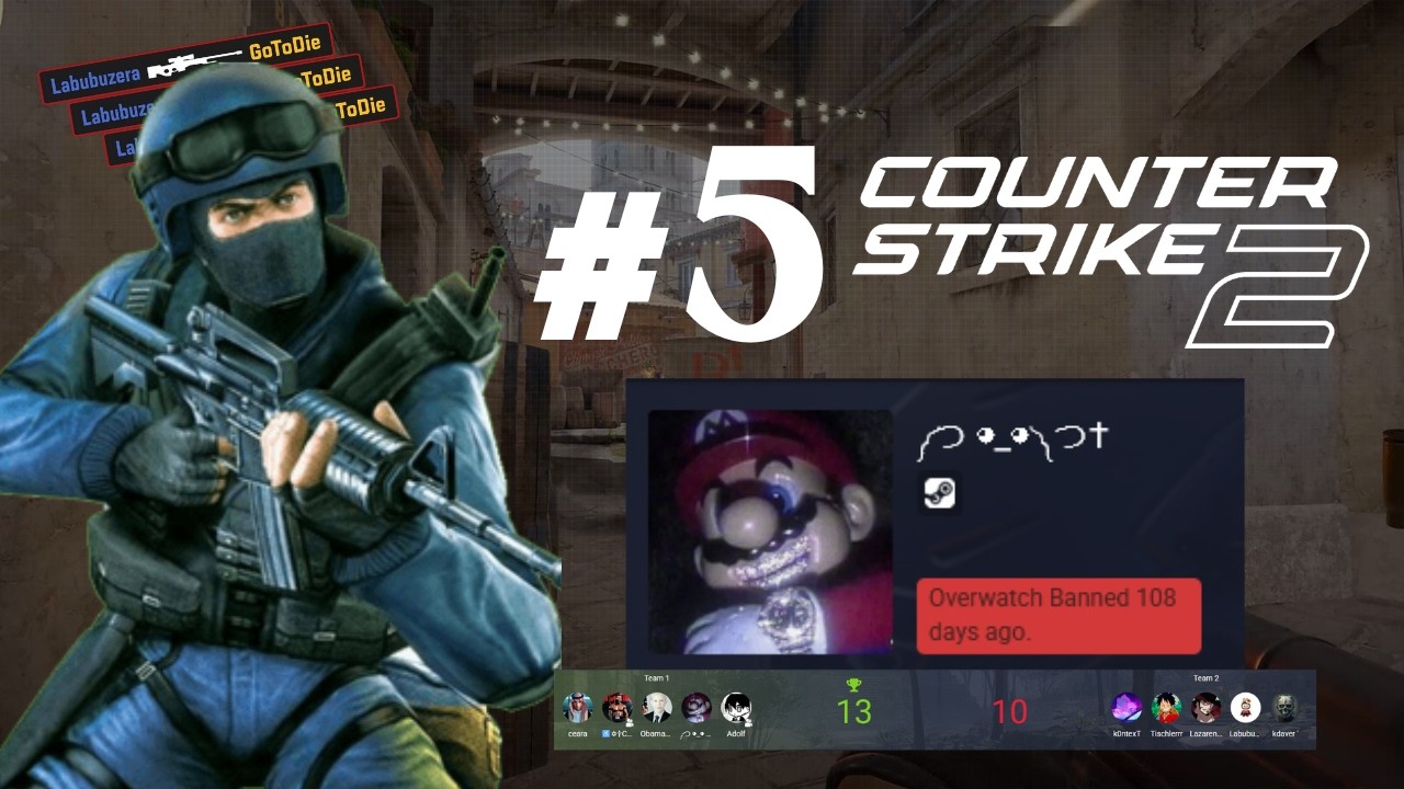 JUGUÉ CON UN CHEATER en Ancient SIN DARME CUENTA 🫠​ | Counter Strike #5