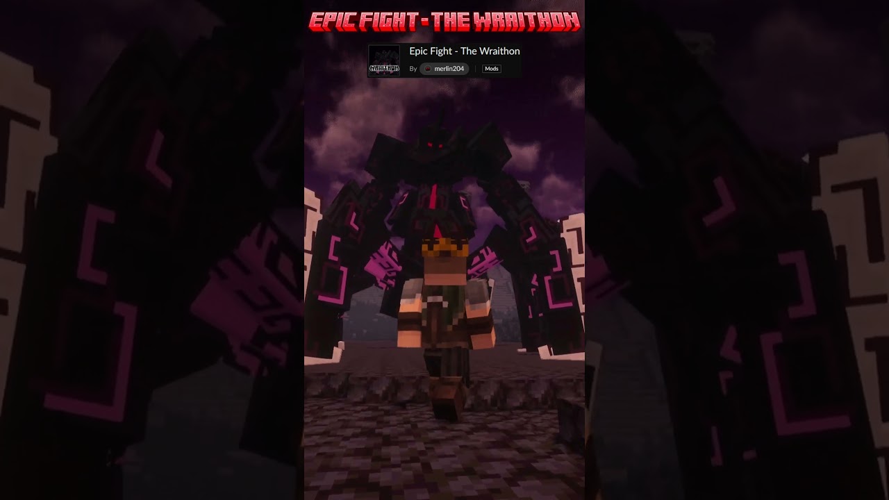 Моды Minecraft Epic Fight! #1 #шорты #minecraft