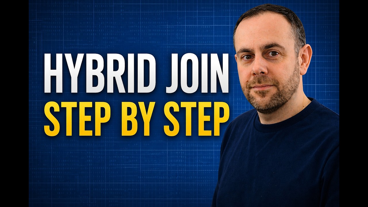 Hybrid Azure AD Join Explained (Step-by-Step Setup Guide)