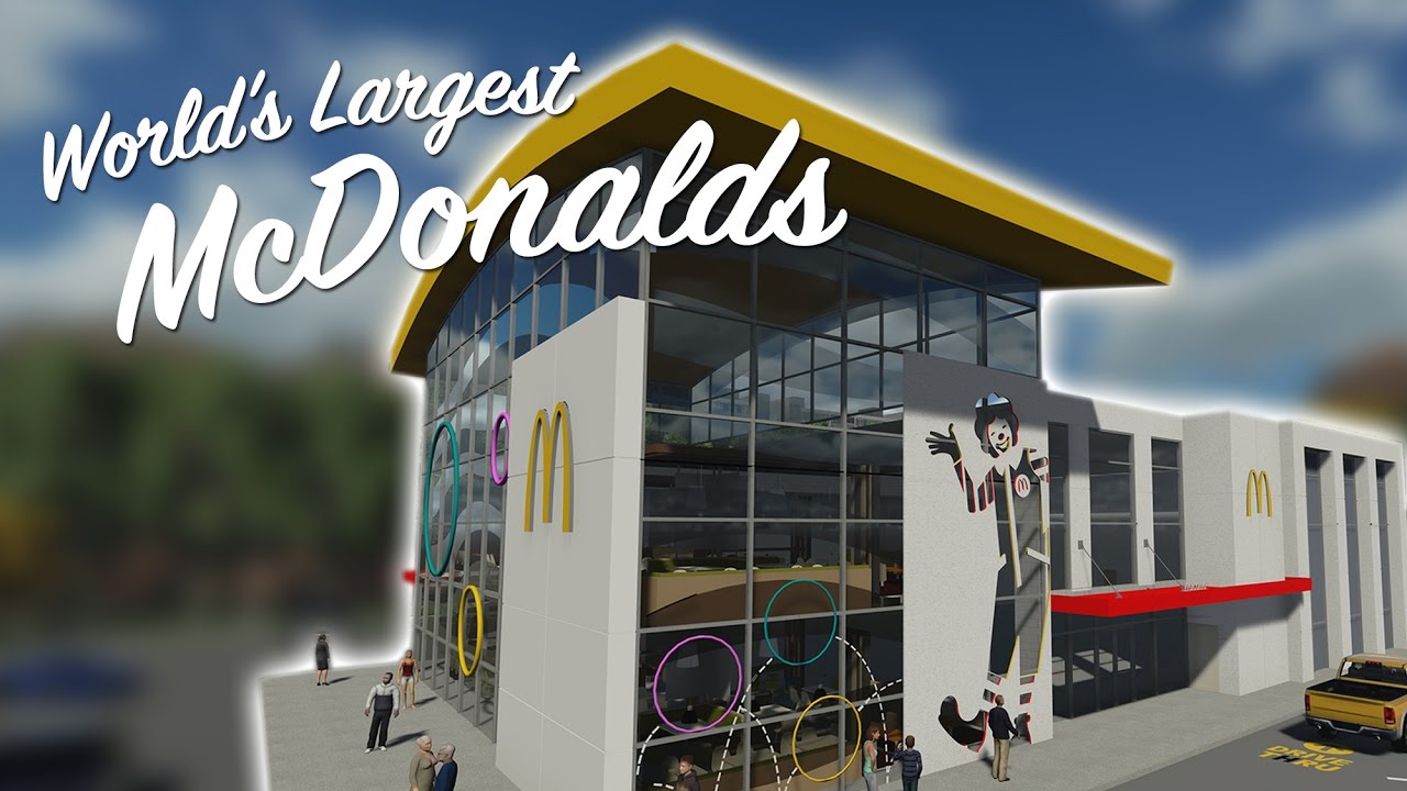WORLDS LARGEST McDONALDS - Feat. Pizza
