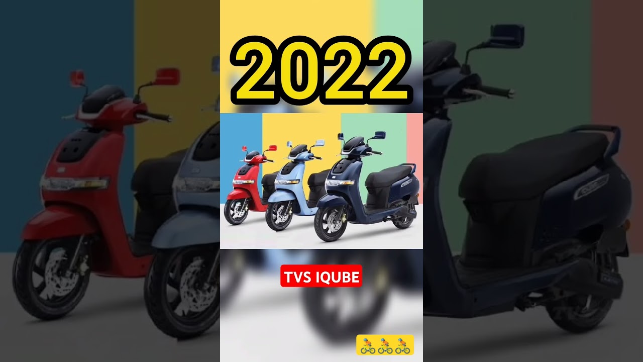 Evolution of TVS IQUBE (2020-2026) #shorts